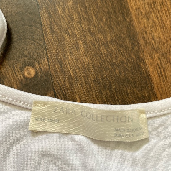 ZARA SPAGHETTI STRAP STRETCH TOP - Picture 6 of 6
